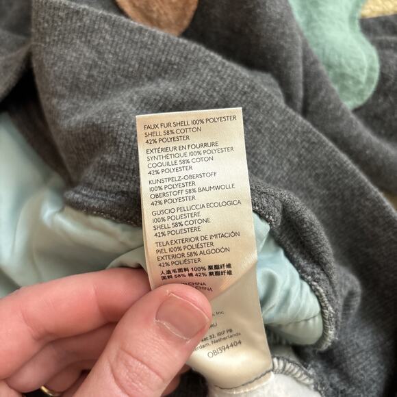 Free People We The Free Flower Power Pullover Gray Multi Size XS Half Zip Fleece - Picture 8 of 9